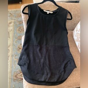 Sleeveless summer top with side zipper by Rachel Roy